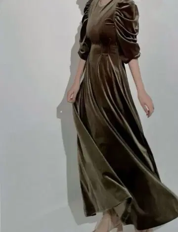 MAVIMOON 포멀 벨로아 드레스