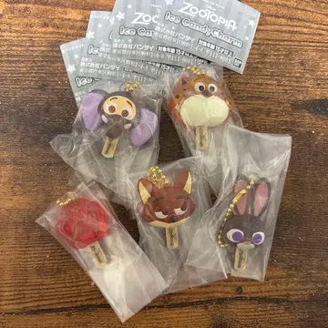 주토피아 아이스캔디 참 5종 가챠