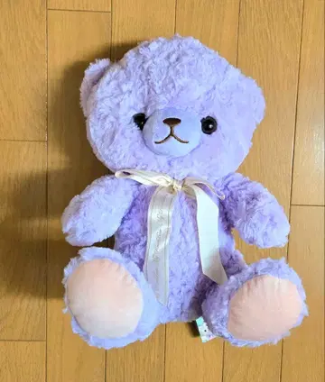 곰 봉제 인형 마이 로즈 베어 라벤더