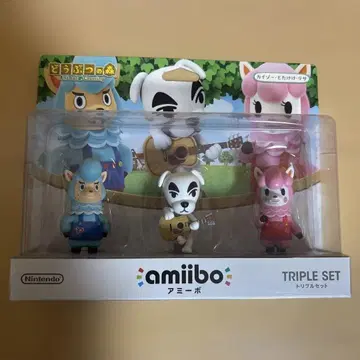 amiibo (동물의 숲 시리즈) 트리플 세트 (카이조/토타케케/리사)