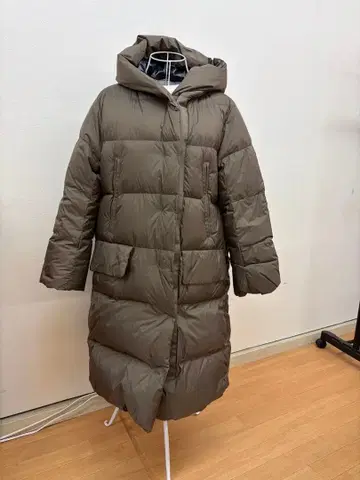 유니클로 + J 롱 다운 자켓