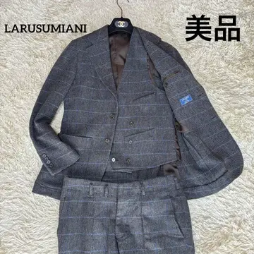 [ 이탈리아제 ] LARUSMIANI 셋업 쓰리피스 체크