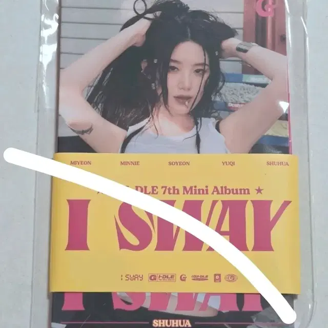 여자아이들 슈화 I SWAY 미개봉 포카앨범 양도