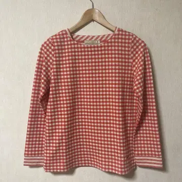 CROCODILE 깅엄 체크 티셔츠 사이즈 M