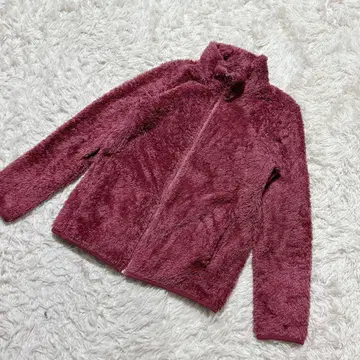 [ c6943 ] UNIQLO 플리스 자켓 긴팔 퍼플