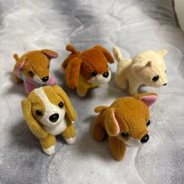 개 봉제 인형 마스코트