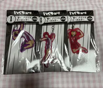 하이큐 츠나구 아크릴 키링 코즈메 켄마 텐도 사토리 우시지마 와카토시