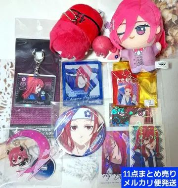 블루 록 블루 록 치기리 아크릴 스탠드 봉제 인형 카드 캔뱃지 묶음 판매