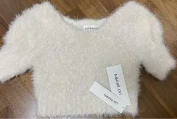 LILY BROWN 페더 얀 2WAY 니트탑(IVR-F)