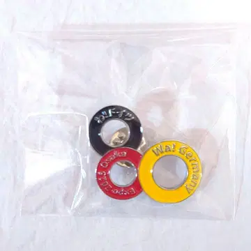 오사카 간사이 만박 독일관 한정판 로고 핀 배지