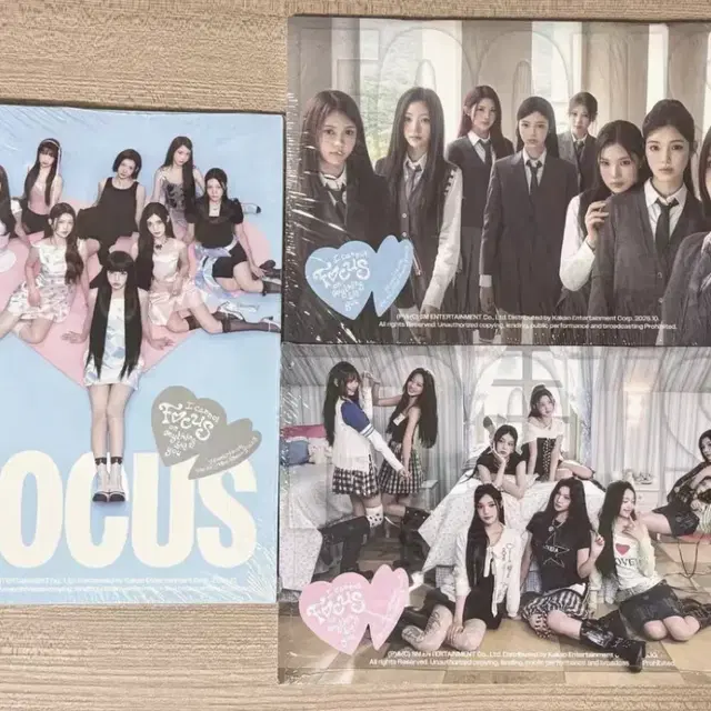 하츠투하츠 포커스 focus 포토북 미개봉 앨범 세트