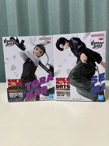 SAKAMOTO DAYS 세바 마후유 토라마루 히사시 피규어