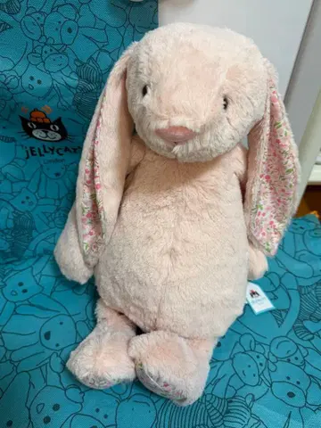 Jellycat 핑크 토끼 봉제 인형 약 36cm
