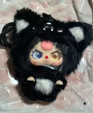 baby three mini 미니 허그 검은 고양이 오드아이 베이비 쓰리