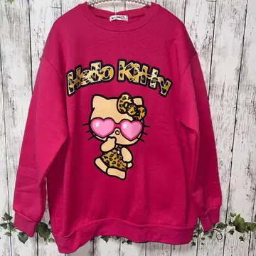 일광화상 키티 egg 키티 갸루 키티 속기모 트레이닝복 여성용 핑크