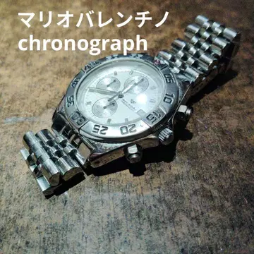 마리오 발렌티노 chronograph 배터리 새상품 교환 완료 작동 양호
