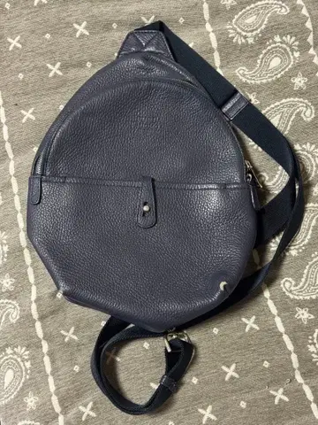 FURLA 가죽 네이비 숄더백