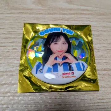 AKB48 오구리 유이 웬디스 캔뱃지 홀로그램 레어