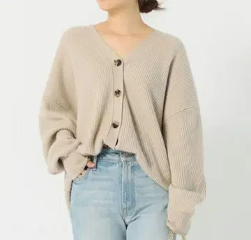 두지엠 클라세 EVERYDAY I LIKE 캐시미어 V넥 가디건