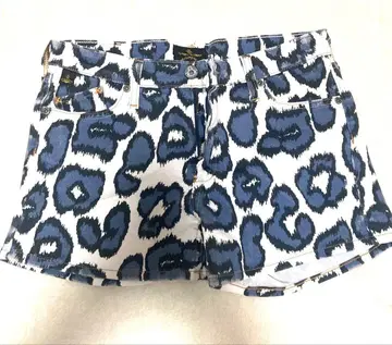 비비안 레오파드 무늬 숏팬츠