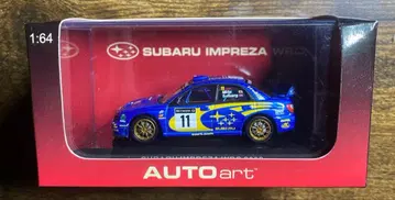 1/64 스바루 임프레자 WRC 2002 오토아트 AUTO art
