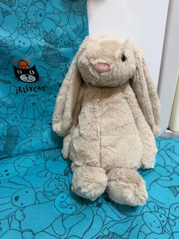 Jellycat 베이지 토끼 봉제 인형 약 31cm 택 포함 새상품