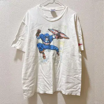 marvel 마블 캡틴 아메리카 빈티지 90s 티셔츠