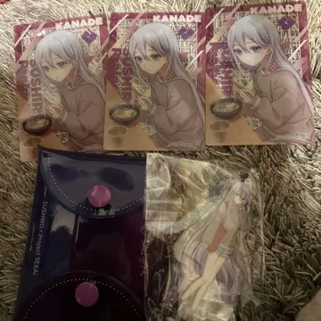 프로세카 스시로 카드 아크릴 스탠드 멀티 파우치 요이사키 카나데