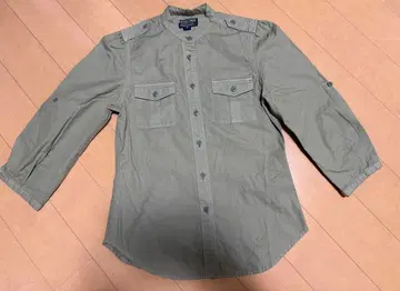 POLO JEANS CO. 밀리터리 셔츠 카키 아카이브