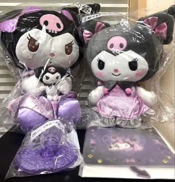 산리오 쿠로미 봉제 인형 복권 액세서리 트레이 스탠드 20주년