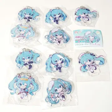 [ 8023 ] 하츠네 미쿠 GT 프로젝트 아크릴 키체인 Vol.1