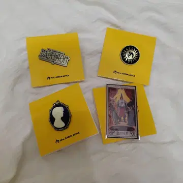 Mrs. GREEN APPLE 바벨탑 랜덤 굿즈 4개 세트