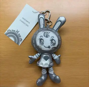 베리에짱 베리에 실버 봉제 인형 참 키링 메조 피아노