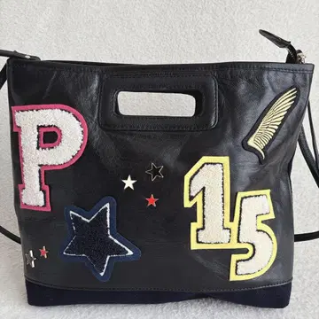 새상품급 이아파피오네 가죽 x 와펜 숄더백 2WAY