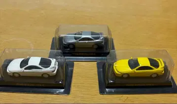 교쇼 편의점 혼다 인테그라 타입 R 미니카 3대 세트