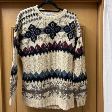 Great Lakes 노르딕 무늬 스웨터 XL