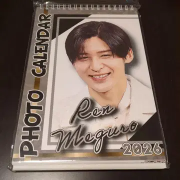 SnowMan 메구로 렌 2026 사진 달력