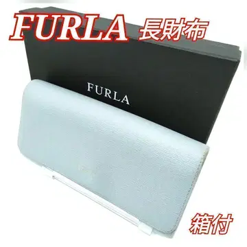 FURLA 훌라 장지갑 블루 계열 여성용