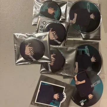 주술회전 후시구로 메구미 캔 배지 & 엽서