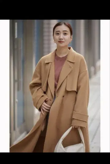 그린 라벨 릴랙싱 카멜 38 롱 코트