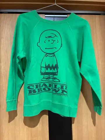 VINTAGE PEANUTS x BEAMS 찰리 브라운 S 사이즈 희귀