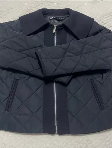 ZARA 대비 퍼프 자켓 S