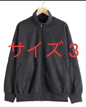 blurhms 24AW Pe/silk Fleece Track Jacket