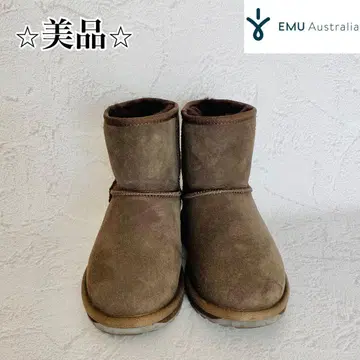 EMU 브라운 어그 부츠 24cm