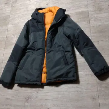 KRIFF MAYER 후드 부착 다운 자켓 X-LARGE