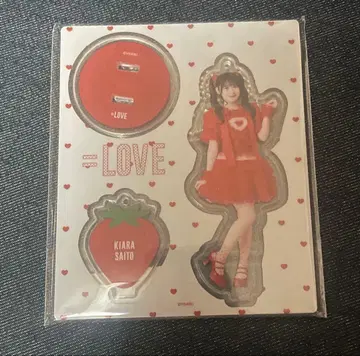 =LOVE 이코러브 아크릴 스탠드 사이토 쥬아라 토쿠베츄