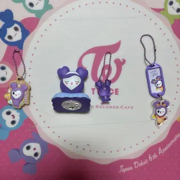 TWICE 사나 키링 홀더 세트