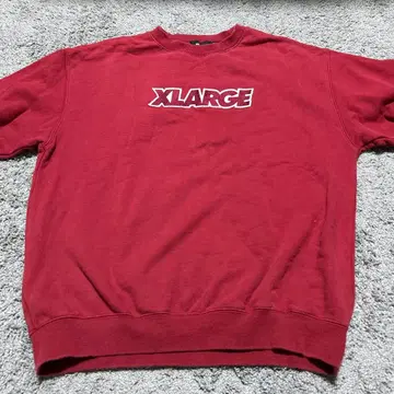 XLARGE 빨간색 트레이닝복 레드