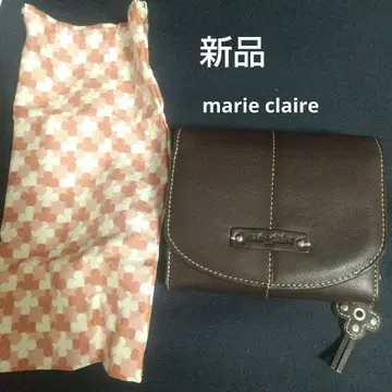 새상품 마리끌레르 marie claire 이단 접이식 지갑 모이스트