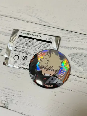 나의 히어로 아카데미아 오로라 원형 캔뱃지 바쿠고 카츠키